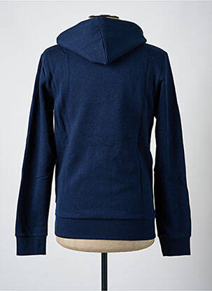 Sweat-shirt à capuche col rond bleu JACK & JONES homme