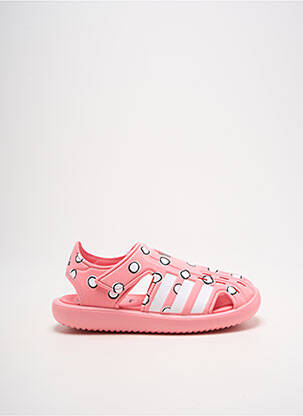 Sandales/Nu pieds rose ADIDAS pour fille
