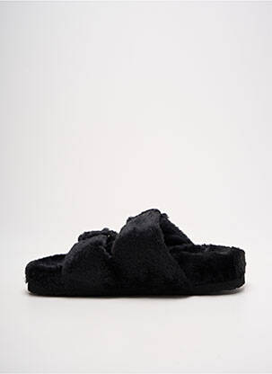 Chaussons/pantoufles bout rond bout rond noir STEVE MADDEN femme