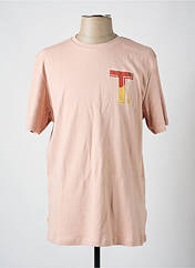 T-shirt rose TIMBERLAND pour homme seconde vue