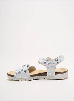 Sandales/nu pieds fermeture boucle(s) bout ouvert blanc BOPY fille