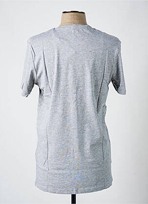 T-shirt col rond gris JACK & JONES homme