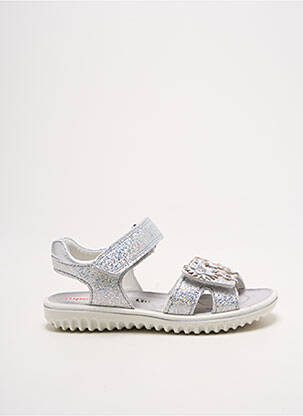 Sandales/nu pieds fermeture boucle(s) bout ouvert argent SUPERFIT fille