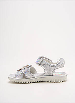 Sandales/nu pieds fermeture boucle(s) bout ouvert argent SUPERFIT fille
