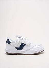 Baskets bout rond bout rond blanc SAUCONY enfant