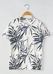 T-shirt blanc JACK & JONES pour garçon seconde vue