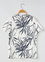 T-shirt blanc JACK & JONES pour garçon seconde vue