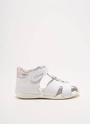 Sandales/nu pieds fermeture boucle(s) bout ouvert blanc PRIMIGI fille