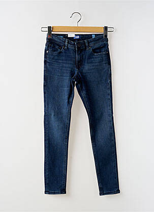 Jeans coupe droite bleu JACK & JONES pour garçon