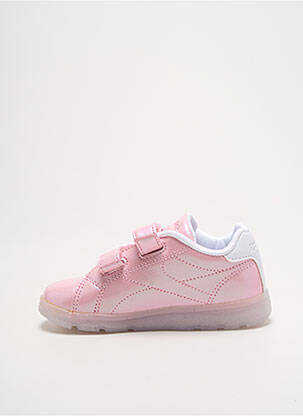 Baskets fermeture lacets bout rond rose REEBOK fille