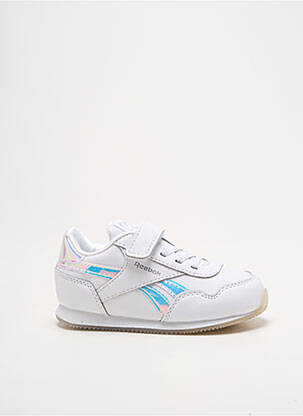 Baskets fermeture lacets bout rond blanc REEBOK fille