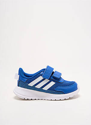 Baskets fermeture lacets bout rond bleu ADIDAS garçon