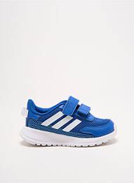 Baskets fermeture lacets bout rond bleu ADIDAS garcon