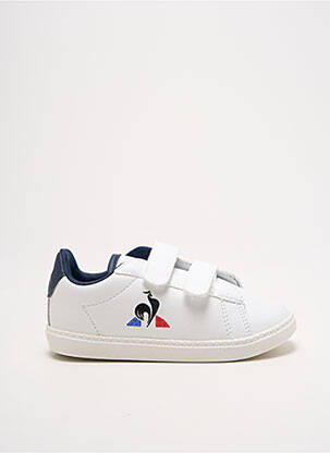 Baskets bout rond bout rond blanc LE COQ SPORTIF enfant