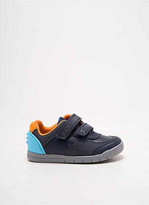 Baskets bleu CLARKS fille