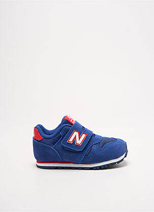 Baskets fermeture lacets bout rond bleu NEW BALANCE garçon