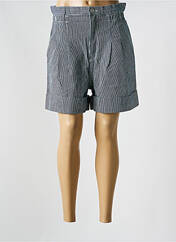 Short bleu PIECES pour femme seconde vue