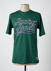 T-shirt vert JACK & JONES pour homme seconde vue