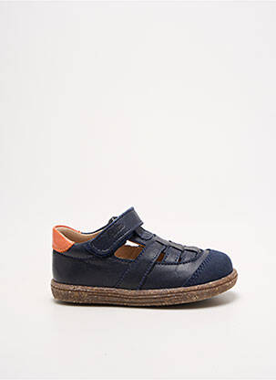 Sandales/nu pieds bout rond bout rond bleu ASTER garçon