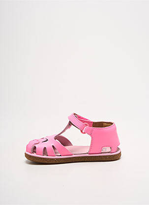 Sandales/nu pieds fermeture boucle(s) bout ouvert rose CAMPER fille
