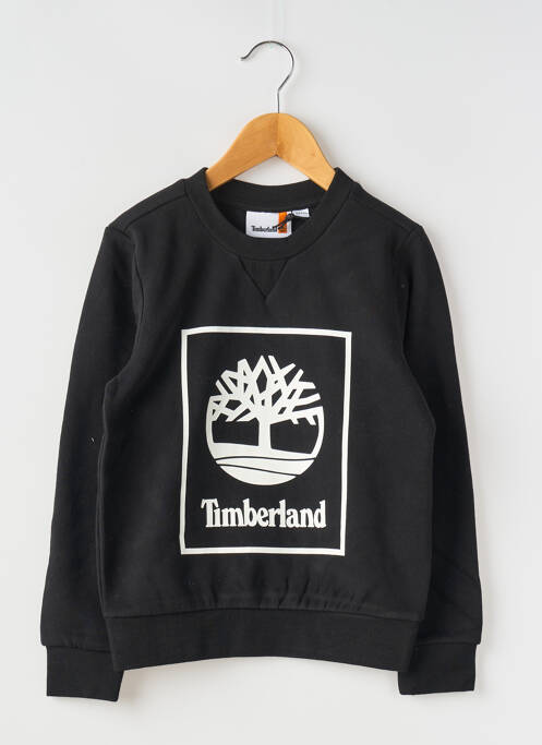 Sweat-shirt noir TIMBERLAND pour garçon