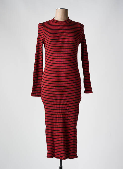 Robe longue rouge VILA pour femme