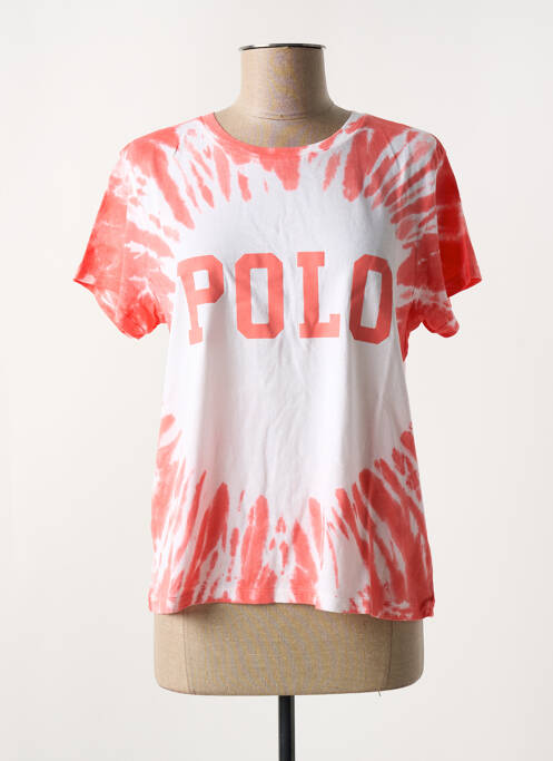 T-shirt rouge RALPH LAUREN pour femme