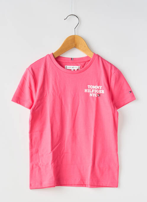 T-shirt bleu TOMMY HILFIGER pour fille