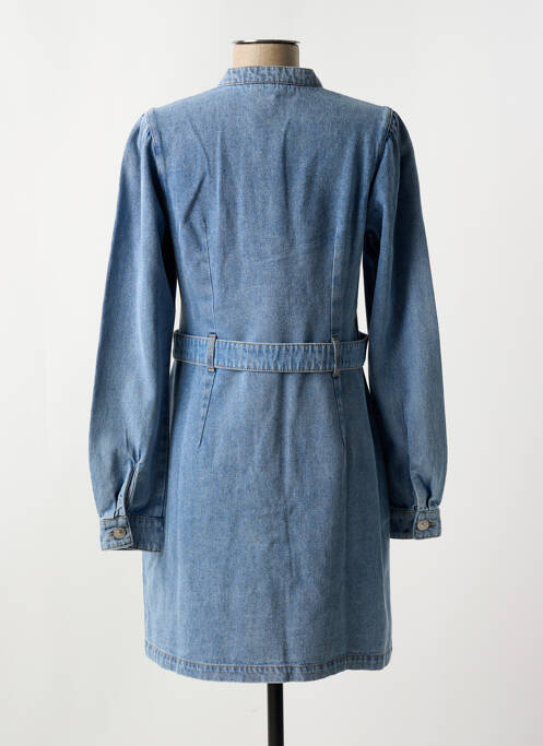 Robe courte bleu PIECES pour femme