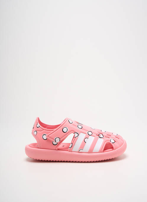 Sandales/Nu pieds rose ADIDAS pour fille
