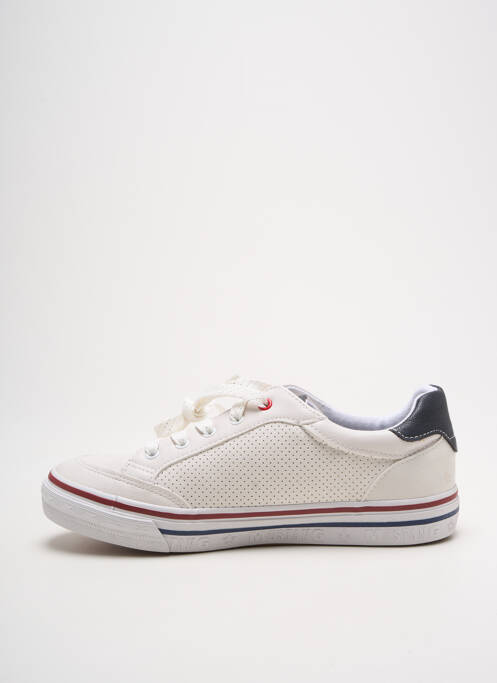 Baskets blanc MUSTANG pour garçon