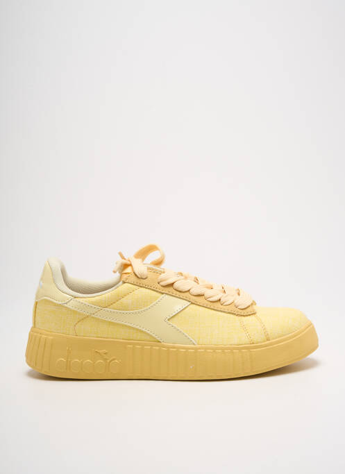 Baskets jaune DIADORA pour femme