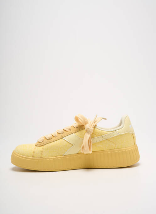 Baskets jaune DIADORA pour femme