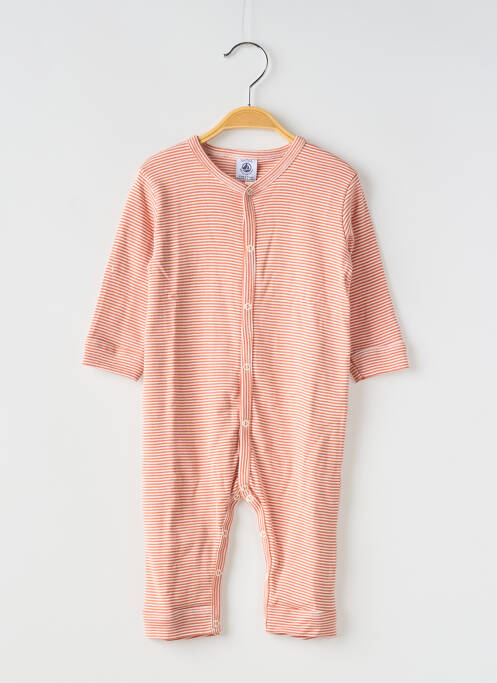 Pyjama orange PETIT BATEAU pour fille
