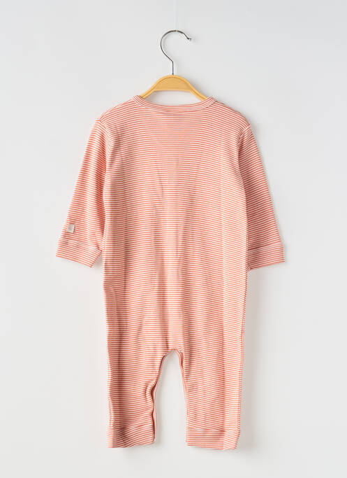 Pyjama orange PETIT BATEAU pour fille