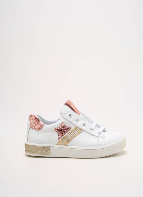 Baskets blanc BOPY pour fille