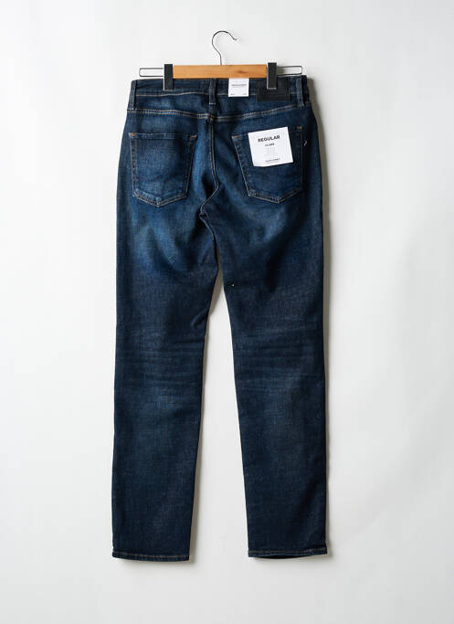 Jeans coupe droite bleu JACK & JONES pour homme