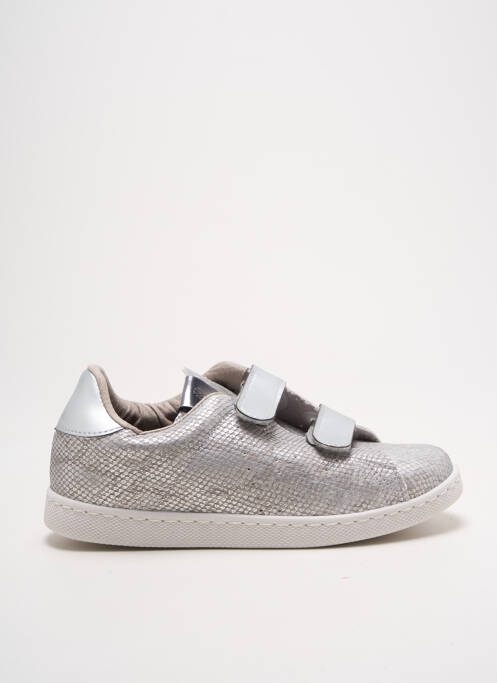 Baskets argent VICTORIA pour fille