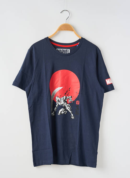 T-shirt bleu JACK & JONES pour garçon