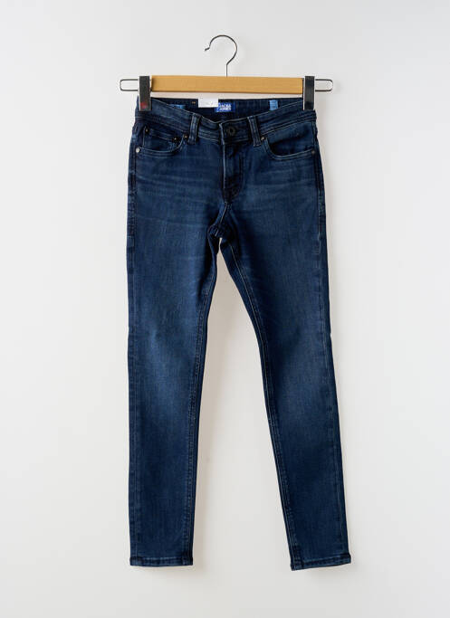 Jeans coupe droite bleu JACK & JONES pour garçon