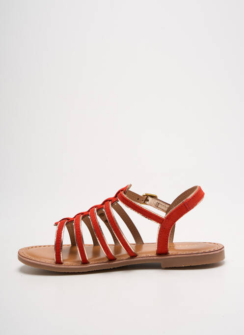 Sandales/Nu pieds orange LES TROPEZIENNES PAR M.BELARBI pour fille