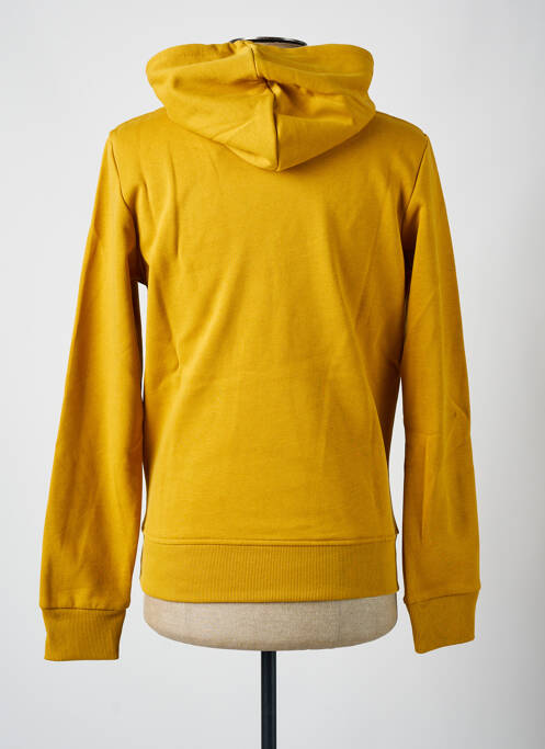 Sweat-shirt à capuche jaune JACK & JONES pour homme