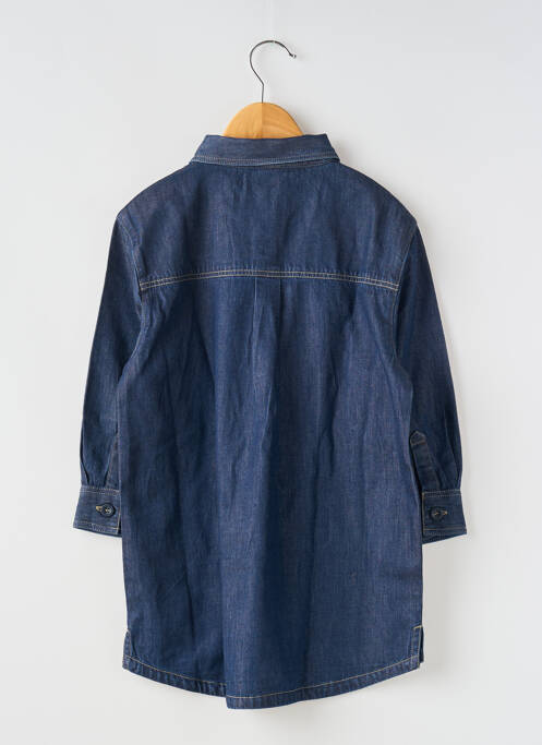 Robe mi-longue bleu PETIT BATEAU pour fille