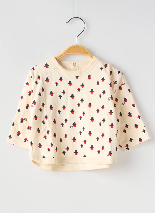 T-shirt blanc PETIT BATEAU pour garçon
