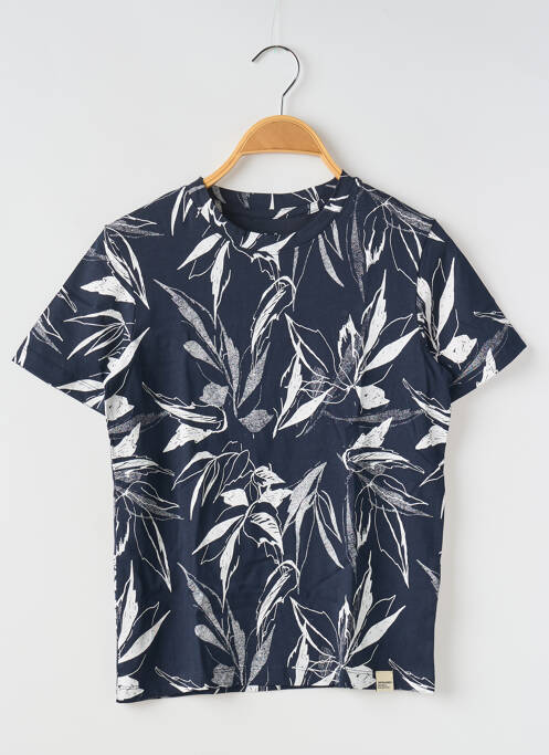 T-shirt bleu JACK & JONES pour garçon