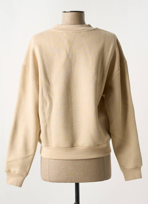 Sweat-shirt beige CALVIN KLEIN femme
