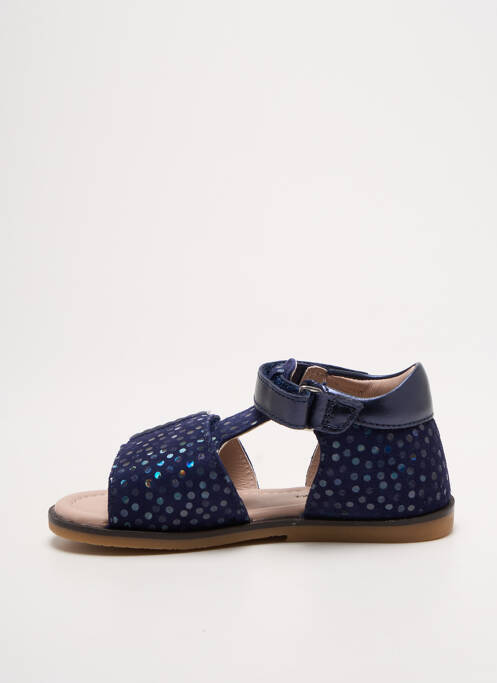 Sandales/Nu pieds bleu ASTER pour fille