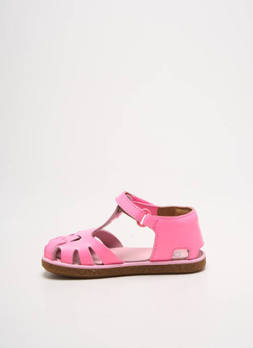 Sandales/Nu pieds rose CAMPER pour fille
