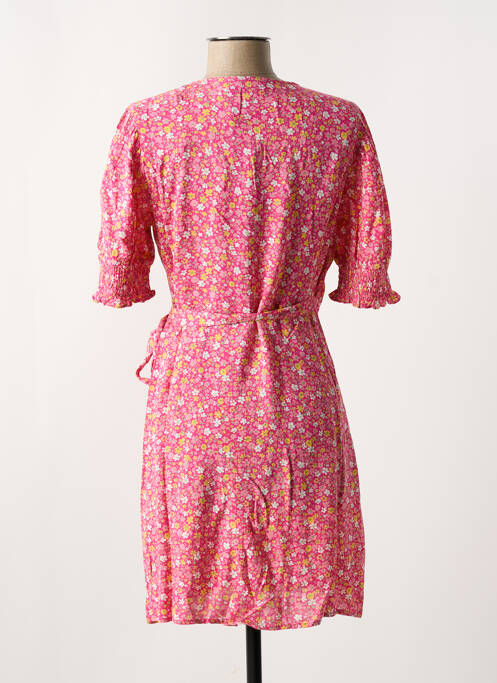 Robe courte rose PIECES femme