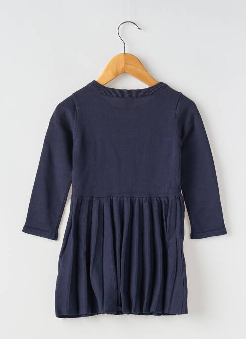 Robe mi-longue bleu PETIT BATEAU pour fille
